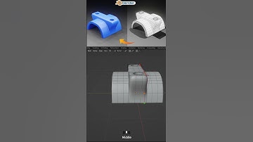 Cylindrical Block hole #blender #3dmodelling  #productdesign #3d #hard surface #topology #3dmodels