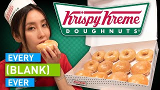Every Krispy Kreme Ever