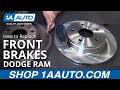 How to Replace Front Brakes 2006-08 Dodge Ram 1500