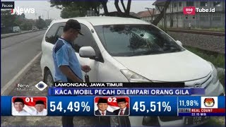 Lempari Mobil dengan Batu, Pria Gangguan Jiwa Diamankan Polisi di Pantura - iNews Malam 21/04 screenshot 1