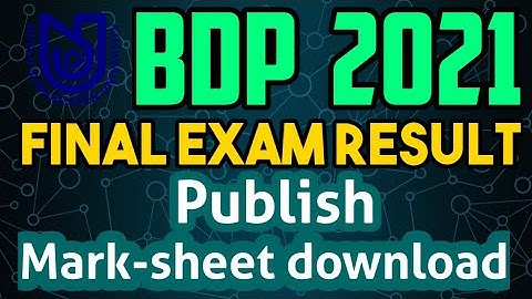 NSOU BDP 2021 Final Result Publish || Marksheet Download 🔥🔥🔥🔥🔥