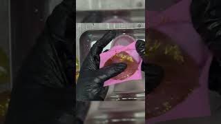 Oddly Satisfying Resin Shaping ASMR#shorts #diy #resin #handmade #ASMR # gems
