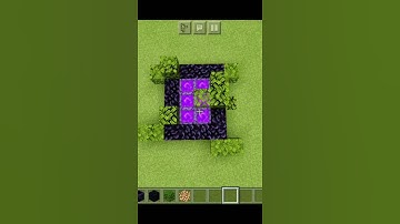 Minecraft Horizontal Nether Portal