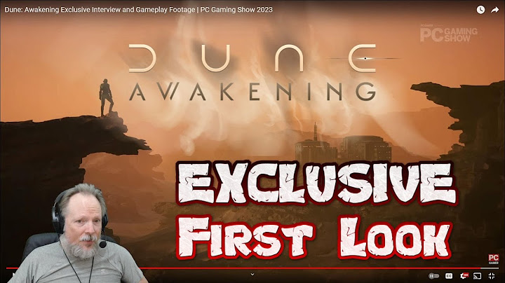 Dune: Awakening Exclusive Gameplay Reveal