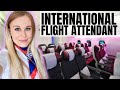 My First INTERNATIONAL TRIP IN OVER TWO MONTHS! Flight Attendant Life