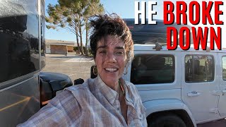 I Became the Rescue Vehicle (He Broke Down Again), Cooking on the Road, and Paddleboarding I Became the Rescue Vehicle (He Broke Down Again), Cooking on the Road, and Paddleboarding