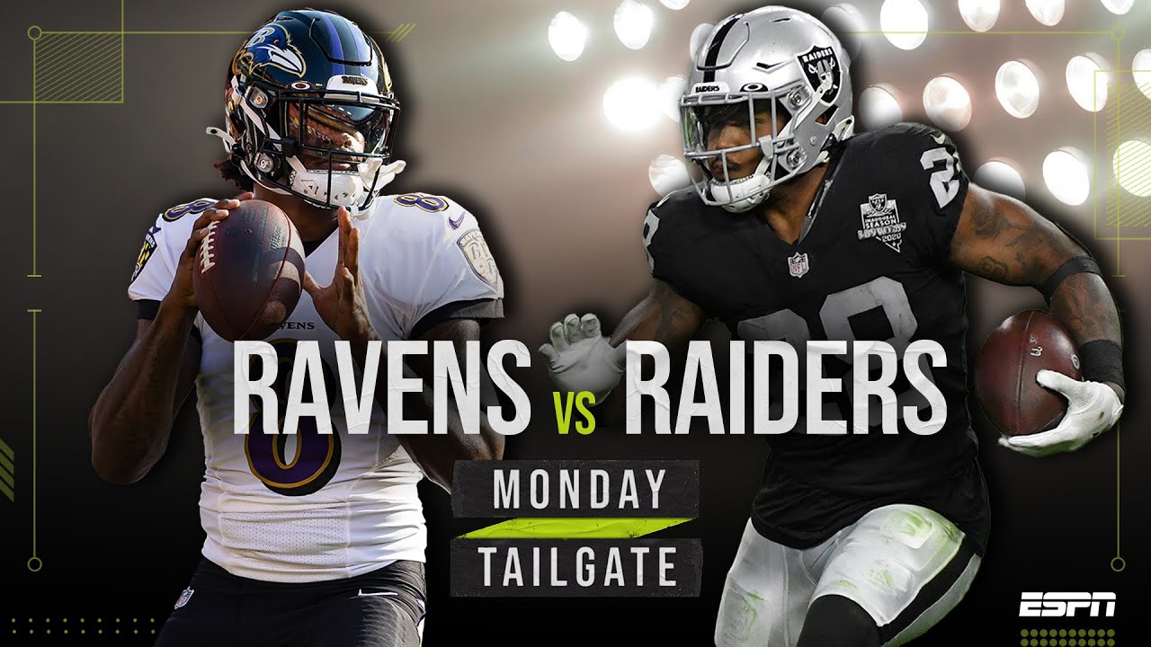 Baltimore Ravens vs. Las Vegas Raiders Monday Night Football