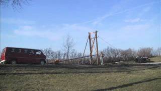 Windmill Tower Goes up at TPL