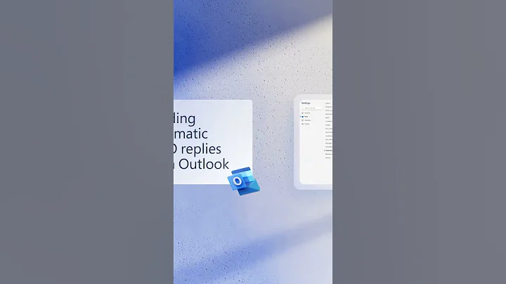 How to Set Up Automatic Out-of-Office Replies in Outlook !