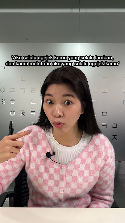 Korean Tongue Twister! Edisi melotot-melototan 👀