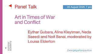 Art in Times of War and Conflict