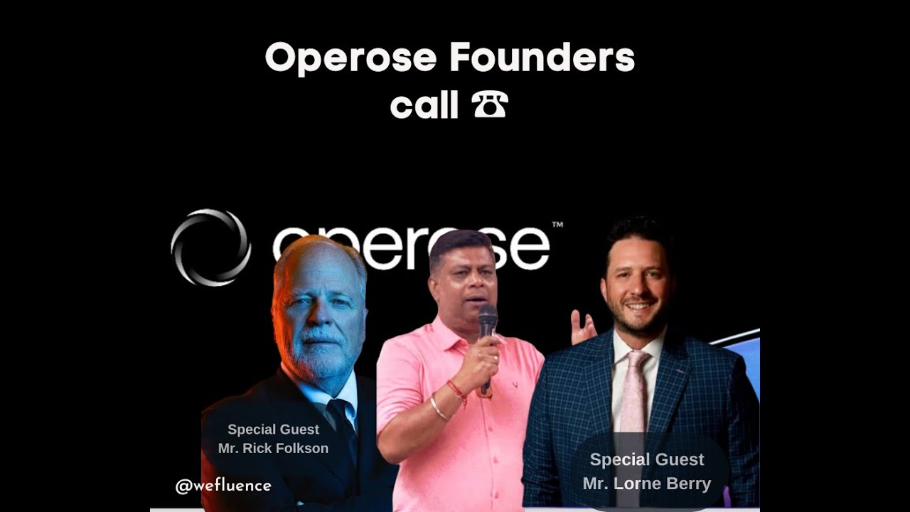 Operose operose vision with founders - YouTube