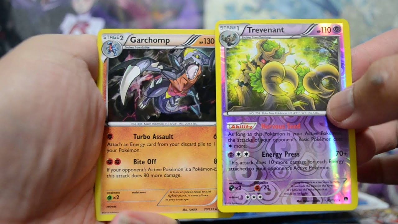 Opening 4 (Pokemon XY BREAKpoint) triple pack blisters