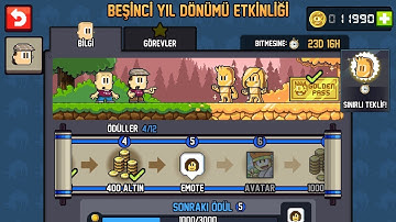 DAN THE MAN NEW EVENT / 5 YEAR EVENT /SPECIAL LEVEL / GOLDEN PASS