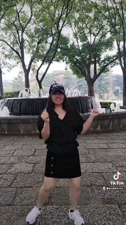 dancing in the fountain in nagoya japan