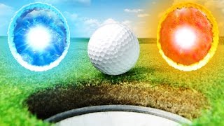 КРУТОЙ ГОЛЬФ С ПОРТАЛАМИ И ЛОВУШКАМИ В GOLF IT