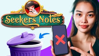 How to DELETE Seekers Notes ACCOUNT (Step by Step)