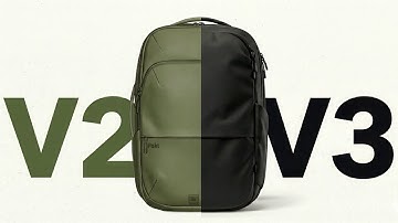 They Fixed Everything! Pakt Travel Backpack V2 vs V3 Deep Dive