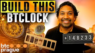 How to Build a BTCLOCK with Djuri - Full DIY Bitcoin Clock Tutorial | BTC Prague 2025