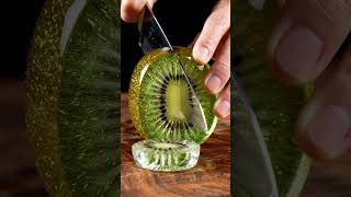 Satisfying kiwi cutting 🥝🔪 #ai #satisfying #asmr #relaxing #trendingshorts