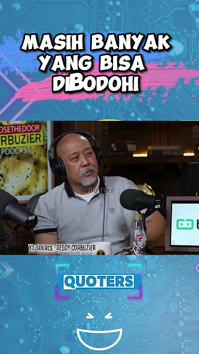 MASIH BANYAK YG BISA DIBODOHI 🤣🤫 #indro #warkop p #boneng #dedycorbuzier #quoters