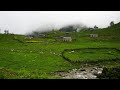 Most Peaceful And Relaxing Natural Mountain Village Life || NO Modern Facilities! NO TENSION! 😌🌦️