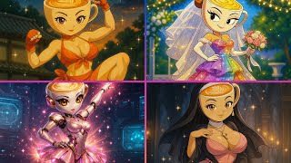 BRAINROT: Anime Ending FIGHTER vs NUN vs ROBOT vs BRIDE