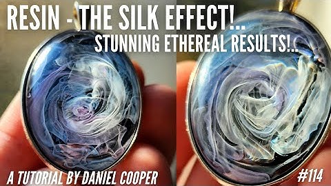 #114. Resin THE SILK EFFECT - STUNNING ETHEREAL Results! A Tutorial by Daniel Cooper