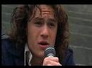 heath ledger singing "cant take my eyes off you"