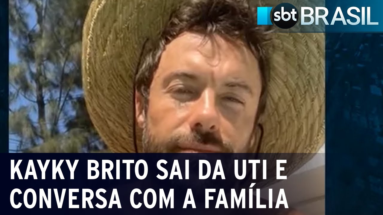 Kayky Brito sai da UTI e conversa com a família | SBT Brasil (22/09/23)