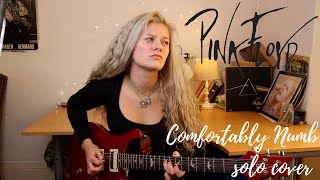 Pink Floyd | Comfortably Numb Guitar Solo Cover by Eliza Lee chords