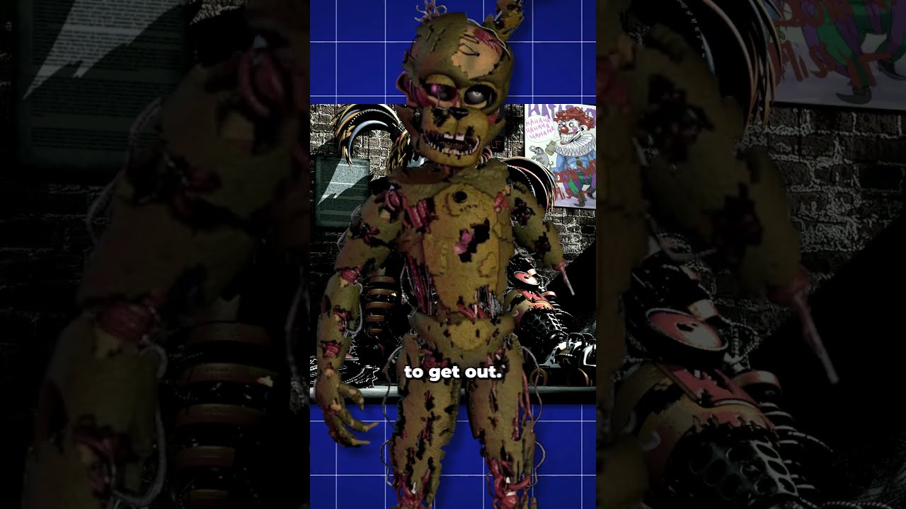 Why The FNAF Animatronics Kill You In Each Game Fnaf Fivenightsatfreddys