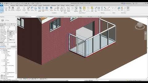 13  Drawing Curtain Walls for a Conservatory in Revit