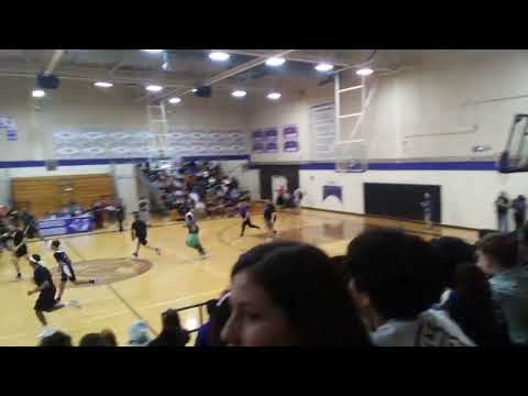 Eastern hills Middle school student vs staff basketball game