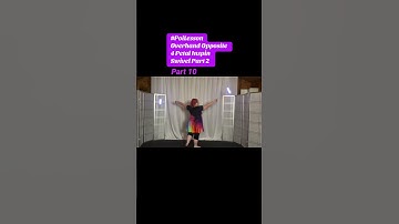 Pt10 Poi Overhand Opposite 4 Petal Inspin Swivel Part 2 #español #PoiTutorial #PoiDance  #FlowArts