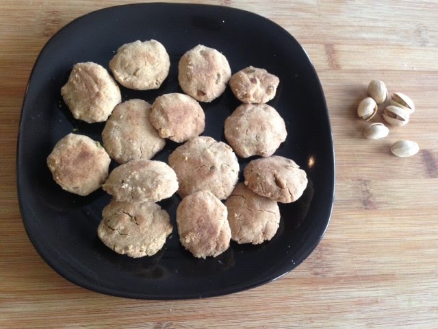 Pistachio Nankhatai Recipe ( Simple Pistachio Cookies)| Holiday Baking | Eat East Indian