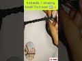 4 strand braid tutorial #shorts #short #haircare #hairstyle #hair #highlights #fy #fyp #trending