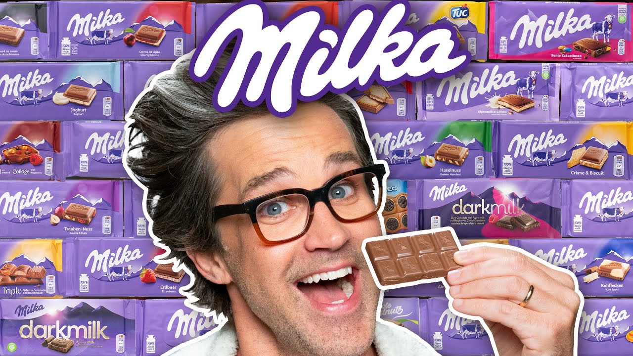 We Tried EVERY Milka Flavor 