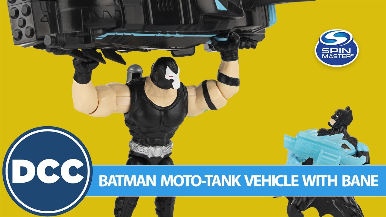 Spin Master Batman Moto-Tank with Bane Set [Review] 