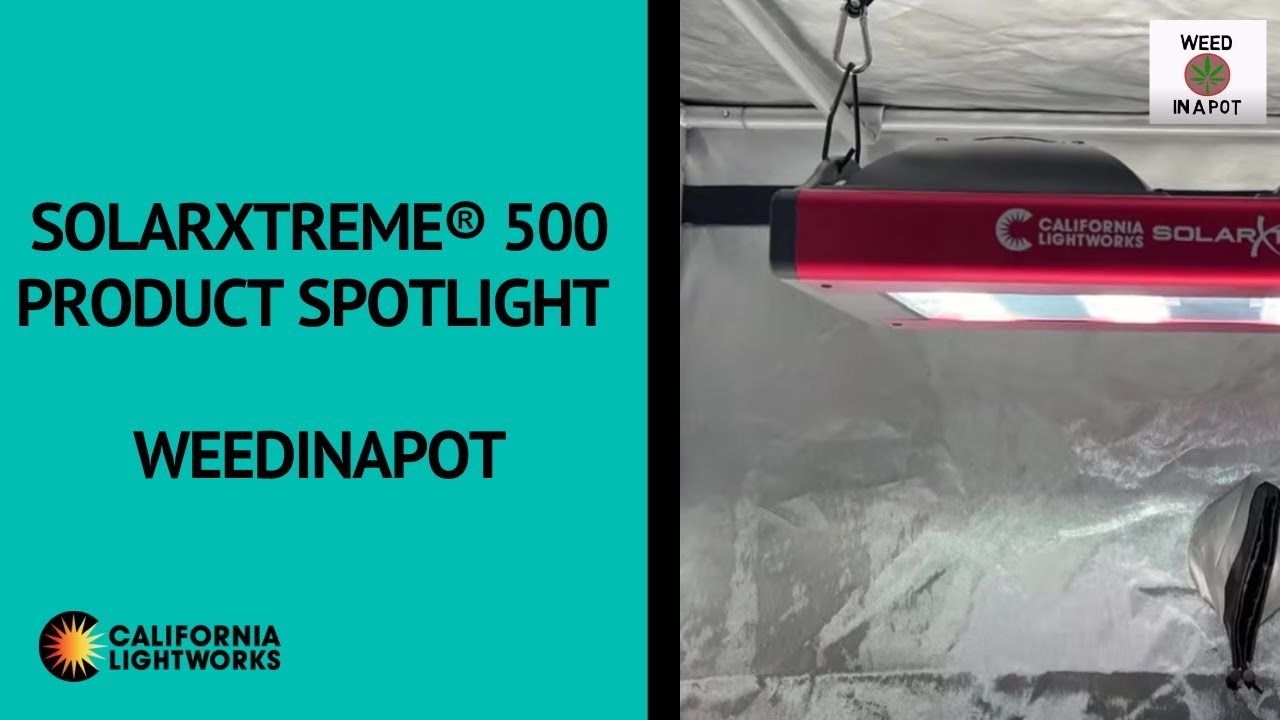 LED Grow Light Series by WeedInAPot | SolarXtreme® 500