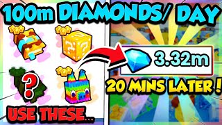 💎100M+ PER DAY!! MOST INSANE DIAMOND FARM EVER in Pet Simulator 99!! (Roblox)