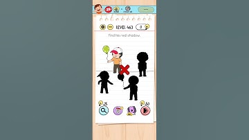 Find the real shadow - Brain Test - Level 463