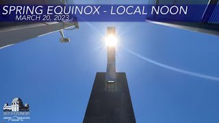 SPRING EQUINOX - LOCAL NOON | GRIFFITH OBSERVATORY | MARCH 20, 2023