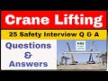 Crane lifting safety interview questions and answers in hindi  hse interview  hse study guide