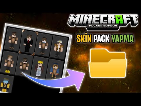 Minecraft PE Skin Pack Yapımı ve Kurulumu