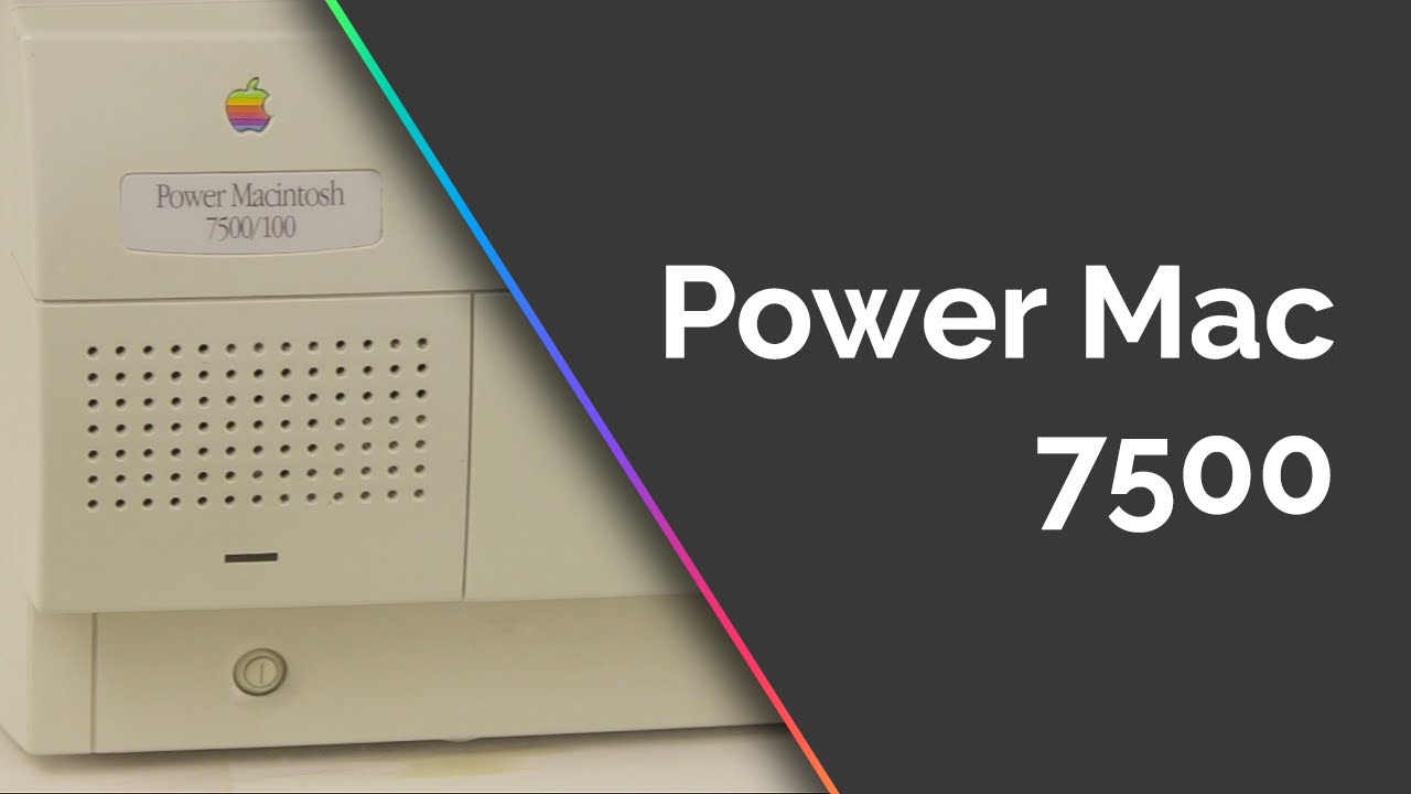 Macデスクトップ PowerMacintosh 7500/100 Macデスクトップ PowerMacintosh 7500/100 vintage power
