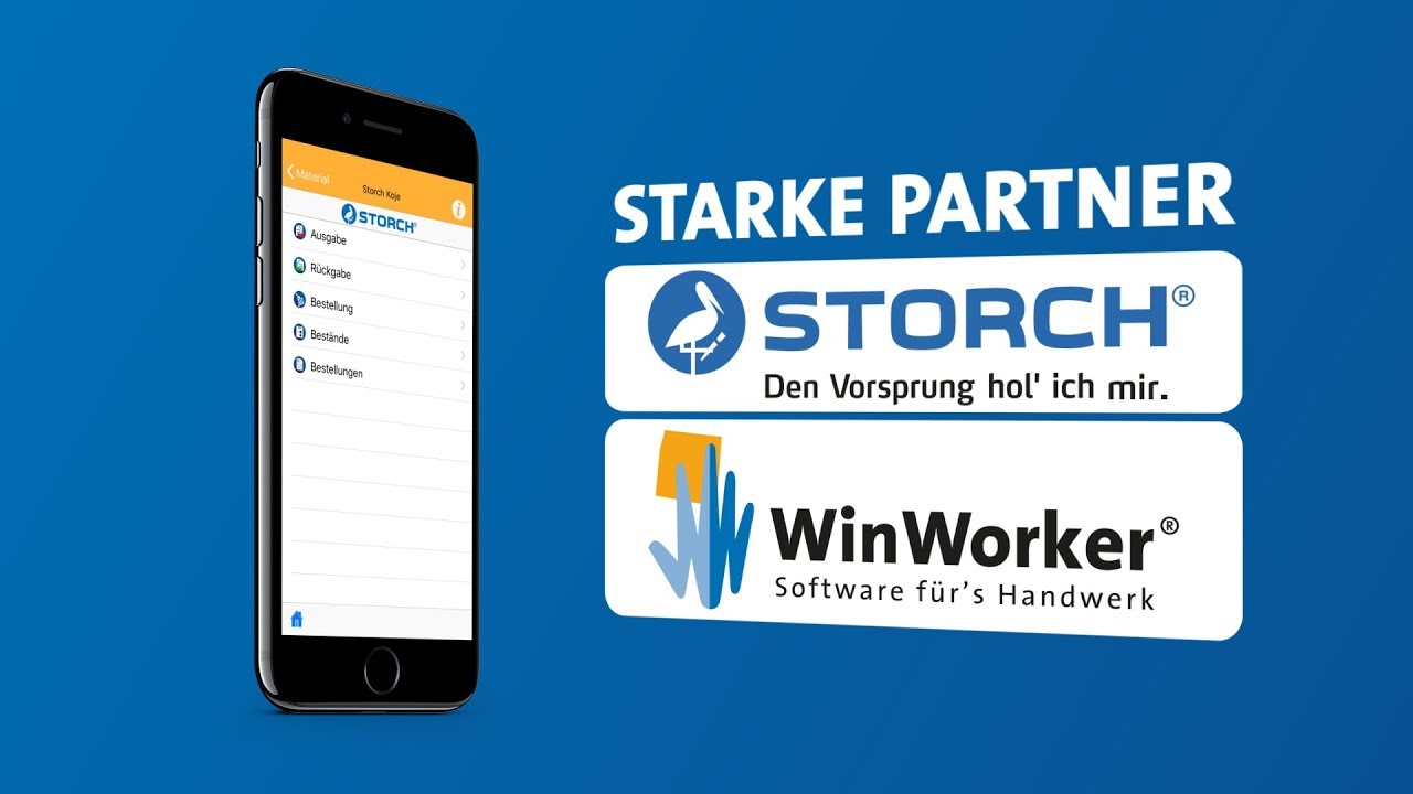 STORCH Werkzeug-Koje und WinWorker