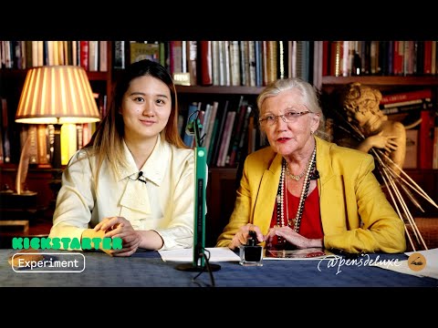 Penmanship Online Workshop — Sample Lesson #1, Teacher Barbara and Student Hanchu
