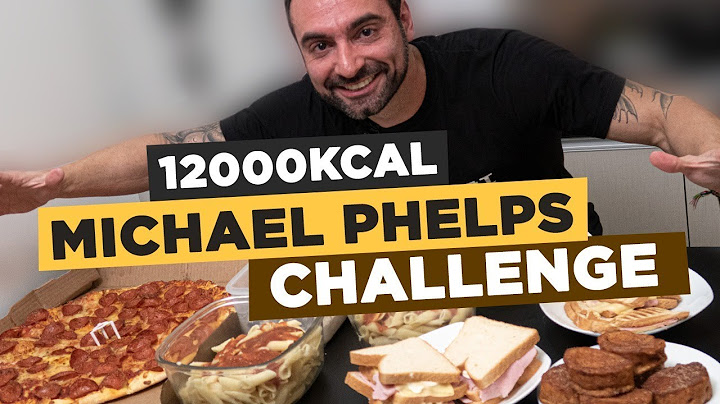 Michael Phelps 12,000 Calorie Challenge!!!