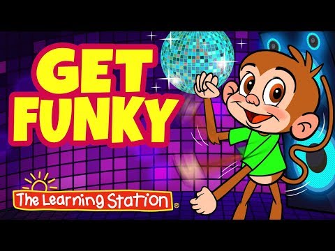 Get Funky Funky Monkey Dance Dance Songs For Children Kids Songs By The Learning Station